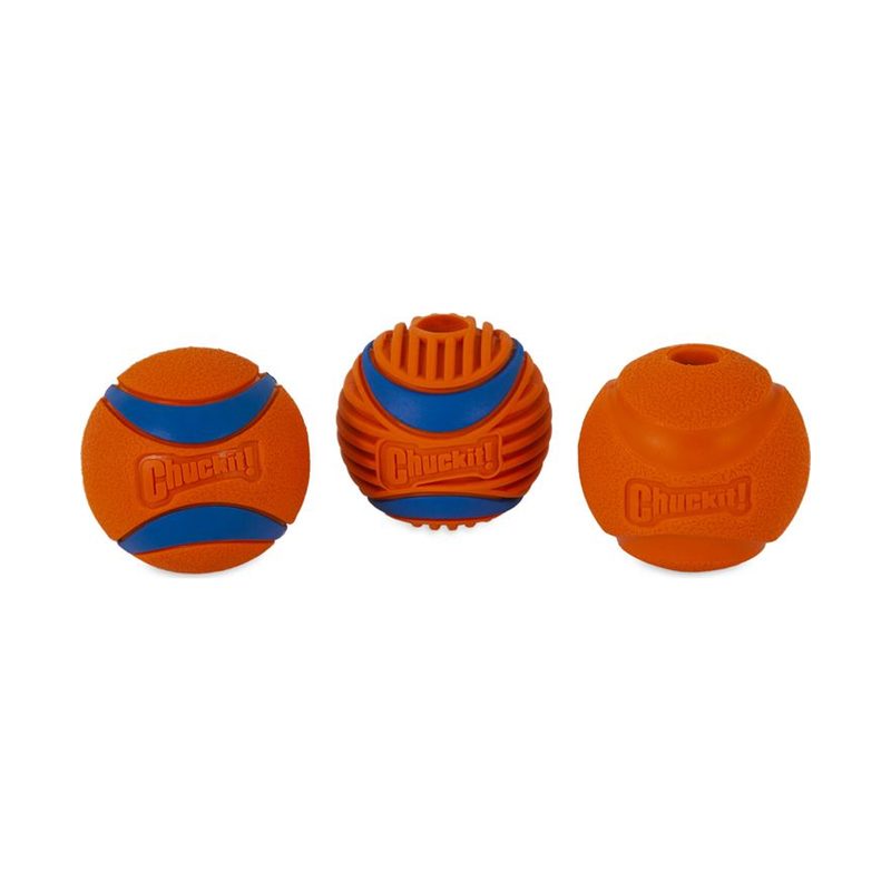 Chuckit! Fetch Medley (Gen 3) Köpek Oyun Topu Seti 3'lü Paket (Orta Boy)
