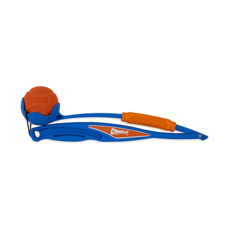 Chuckit! Fetch & Fold Katlanabilir Top Fırlatıcı (Orta Boy Fetch Ball Hediyeli)
