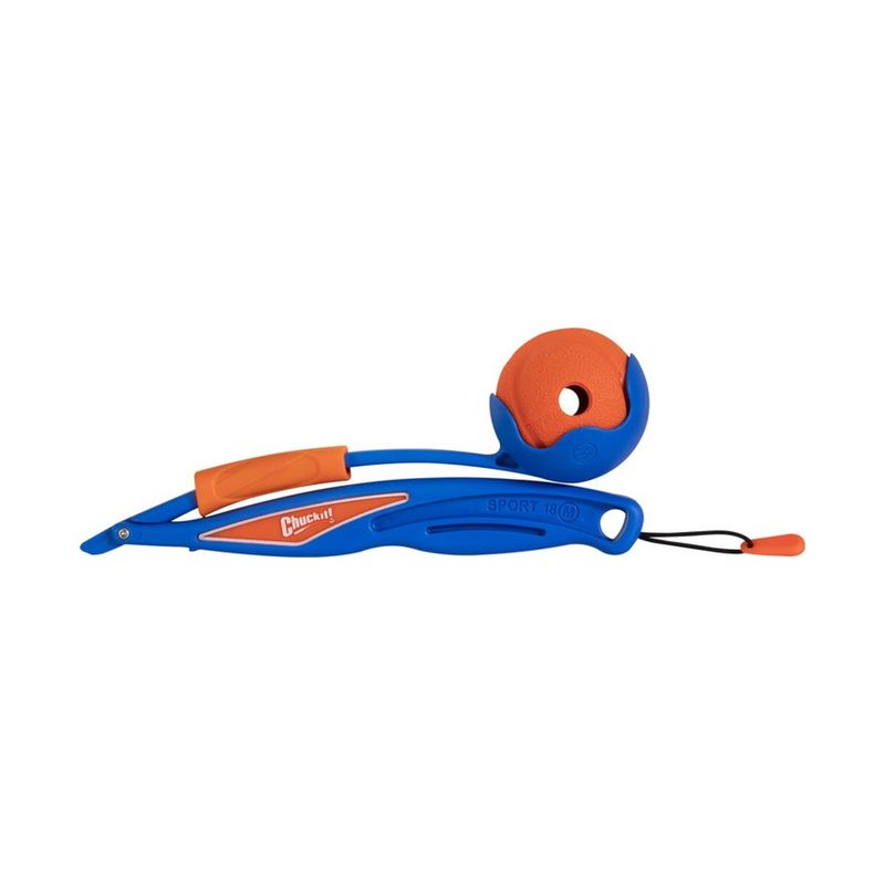 Chuckit! Fetch & Fold Mini Katlanabilir Top Fırlatıcı (Küçük Boy Fetch Ball Hediyeli)
